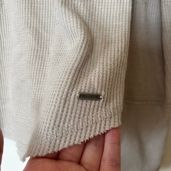 🎉4/30$🎉🤎 Hollister Ribbed Knit Long Sleeve Top – XS 🤎 - Picture 3 of 5